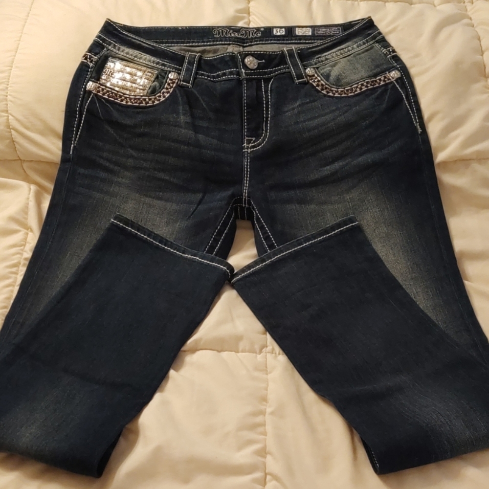Miss Me Signature Straight, Size 30